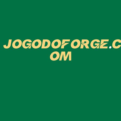 Logo da JOGODOFORGE